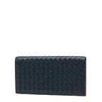 Bottega Veneta Intrecciato Navy Leather — view 2