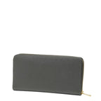 Celine Zip Around Wallet Gray Leather — view 2