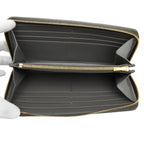 Celine Zip Around Wallet Gray Leather — view 6