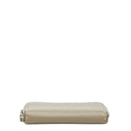 Fendi Selleria Coin Purse Gray Leather — view 3