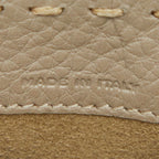 Fendi Selleria Coin Purse Gray Leather — view 9