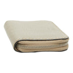 Fendi Selleria Coin Purse Gray Leather — view 4
