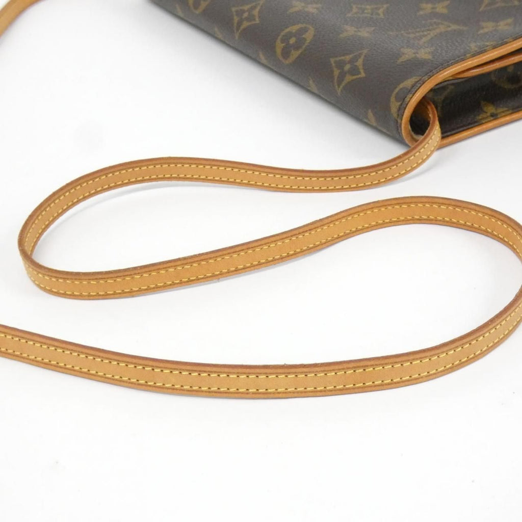 Louis Vuitton Monogram Pochette Twin GM Shoulder Bag — view 8