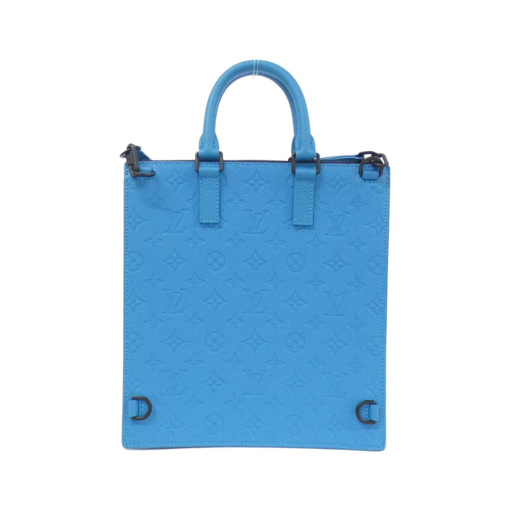 Louis Vuitton Taurillon Monogram Sac Plat Messenger Bag — view 2