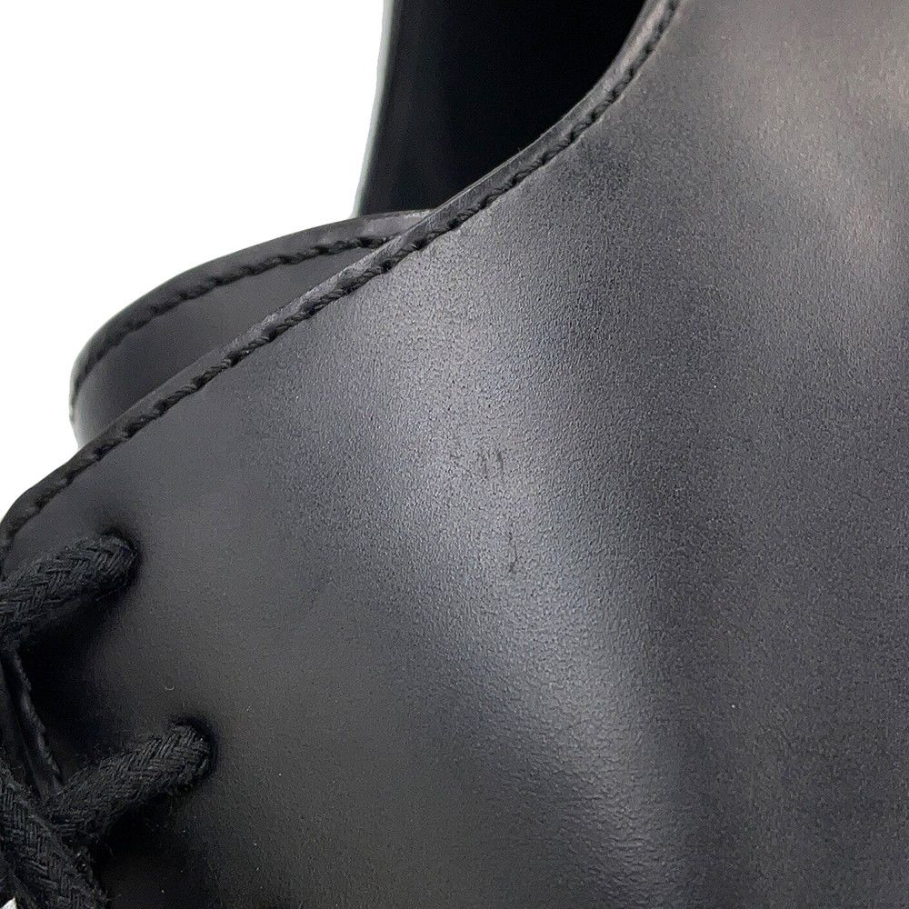 Bottega Veneta Loafers Lace Up Intrecciato Leather 38 Black Blue — view 5