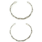 Hermes Chaine D'ancre Bangle Enchainee ST Silver — view 4