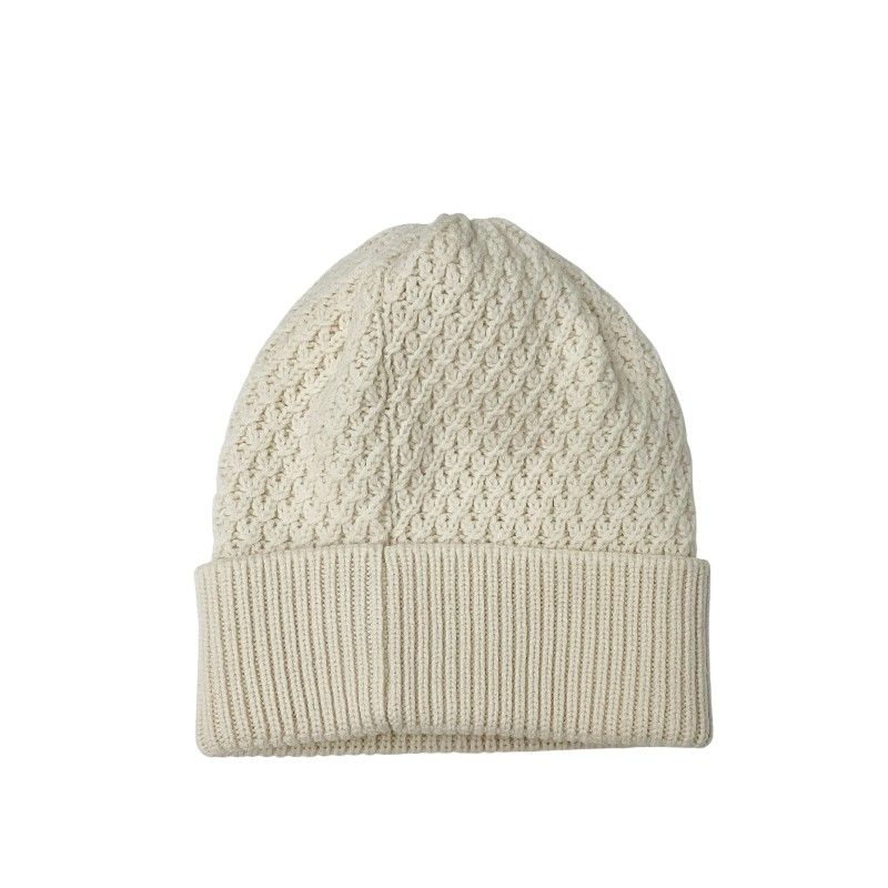 Chanel Cap Hat Cashmere White Black CC Logo Knit Beanie — view 3
