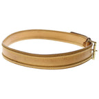 Louis Vuitton Picule Serie Leather Belt Gold Brown — view 3