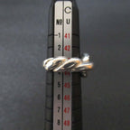 Hermes Vintage Torsade Ring Silver — view 7