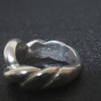 Hermes Vintage Torsade Ring Silver — view 6