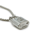 Louis Vuitton Pendentif Silver Lockit Unicef Necklace Pendant — view 5
