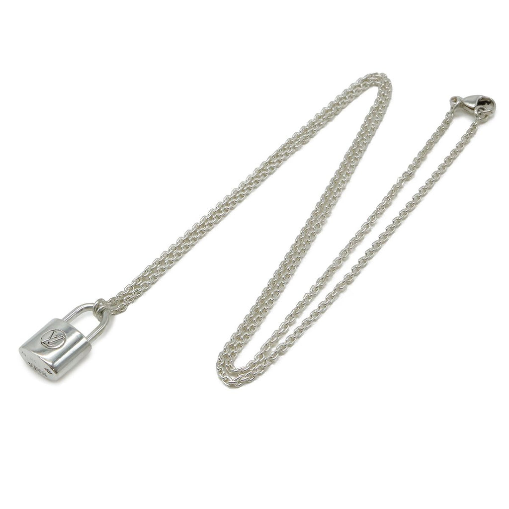 Louis Vuitton Pendentif Silver Lockit Unicef Necklace Pendant — view 2
