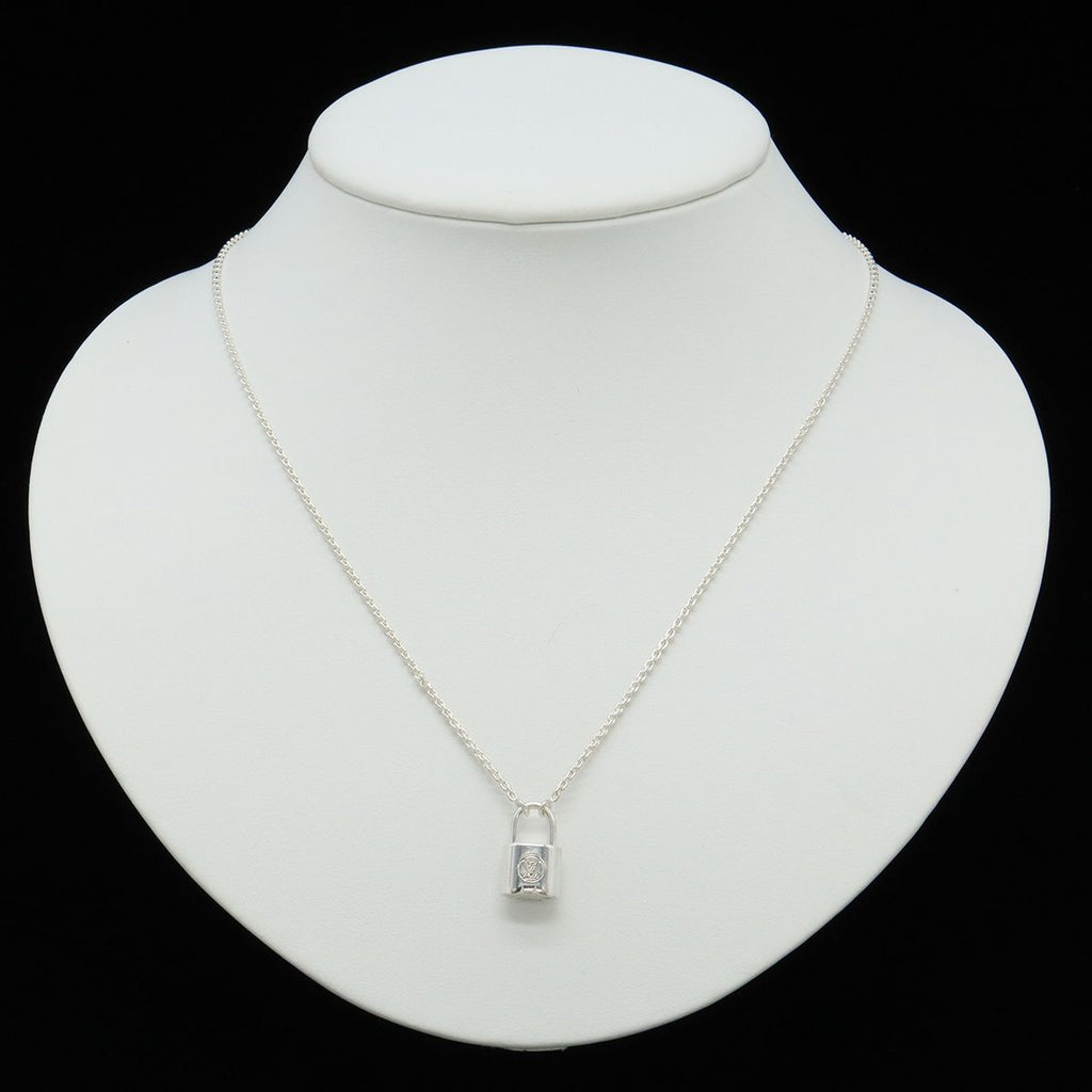 Louis Vuitton Pendentif Silver Lockit Unicef Necklace Pendant — view 7