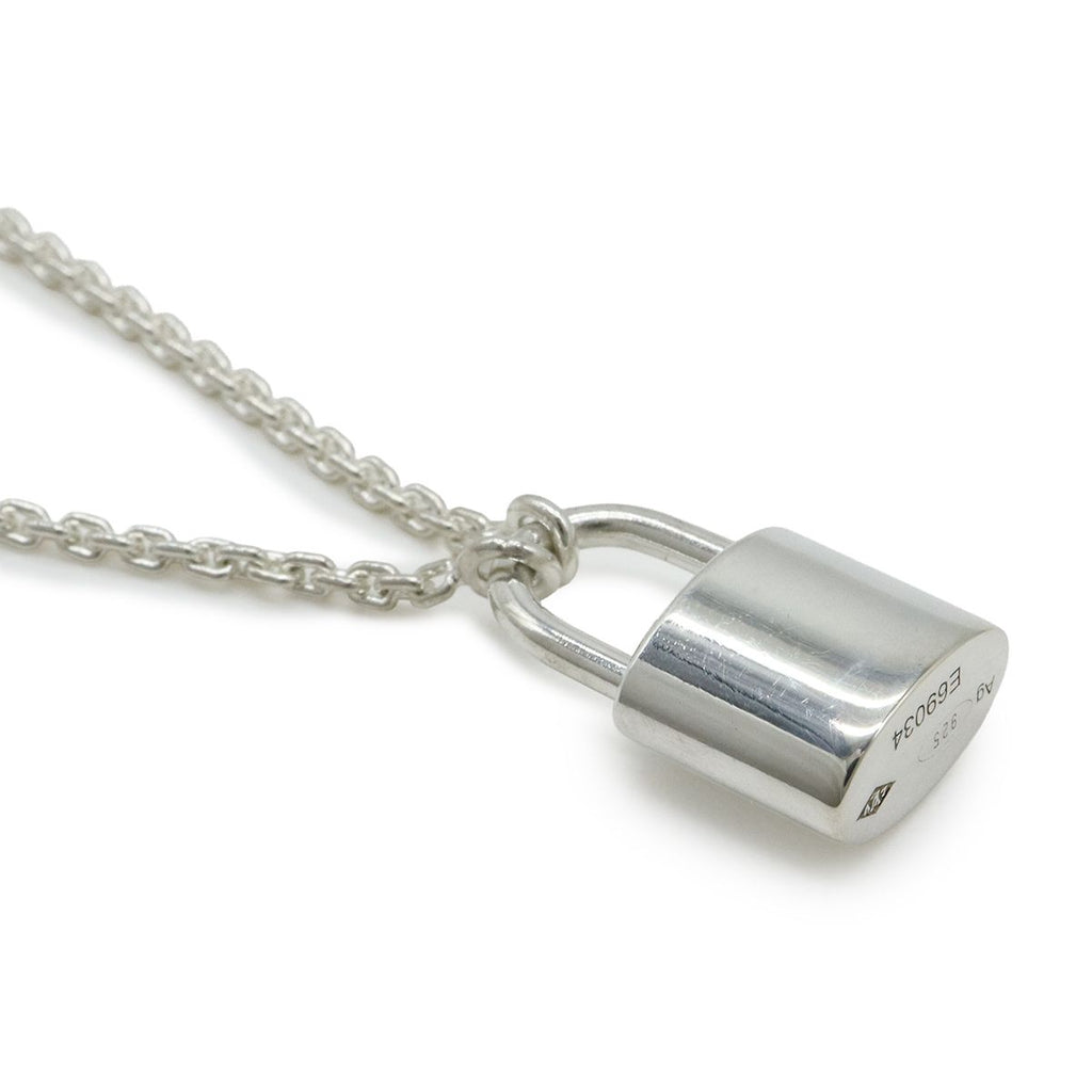 Louis Vuitton Pendentif Silver Lockit Unicef Necklace Pendant — view 4
