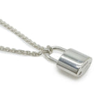 Louis Vuitton Pendentif Silver Lockit Unicef Necklace Pendant — view 4