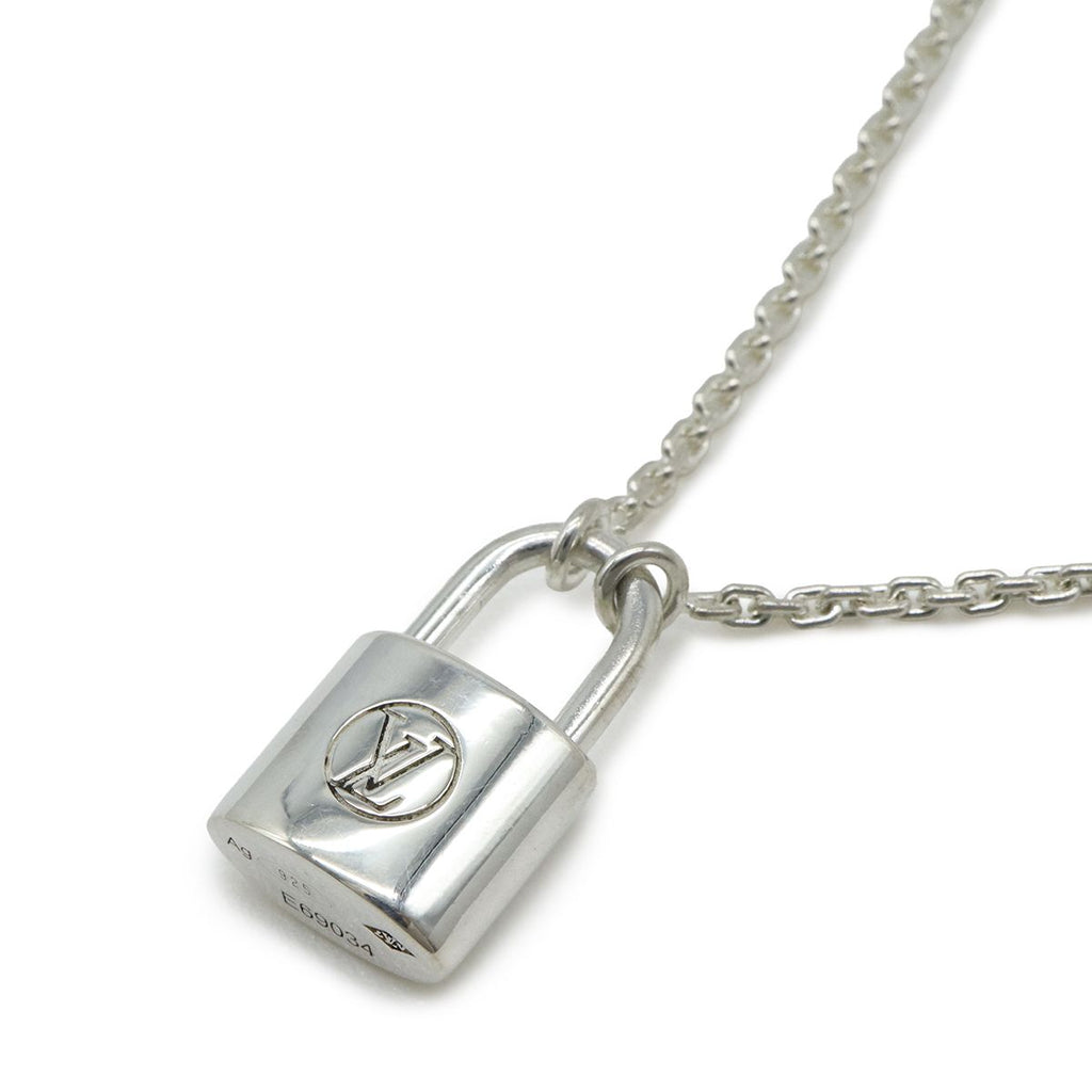 Louis Vuitton Pendentif Silver Lockit Unicef Necklace Pendant — view 3