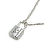 Louis Vuitton Pendentif Silver Lockit Unicef Necklace Pendant — view 3