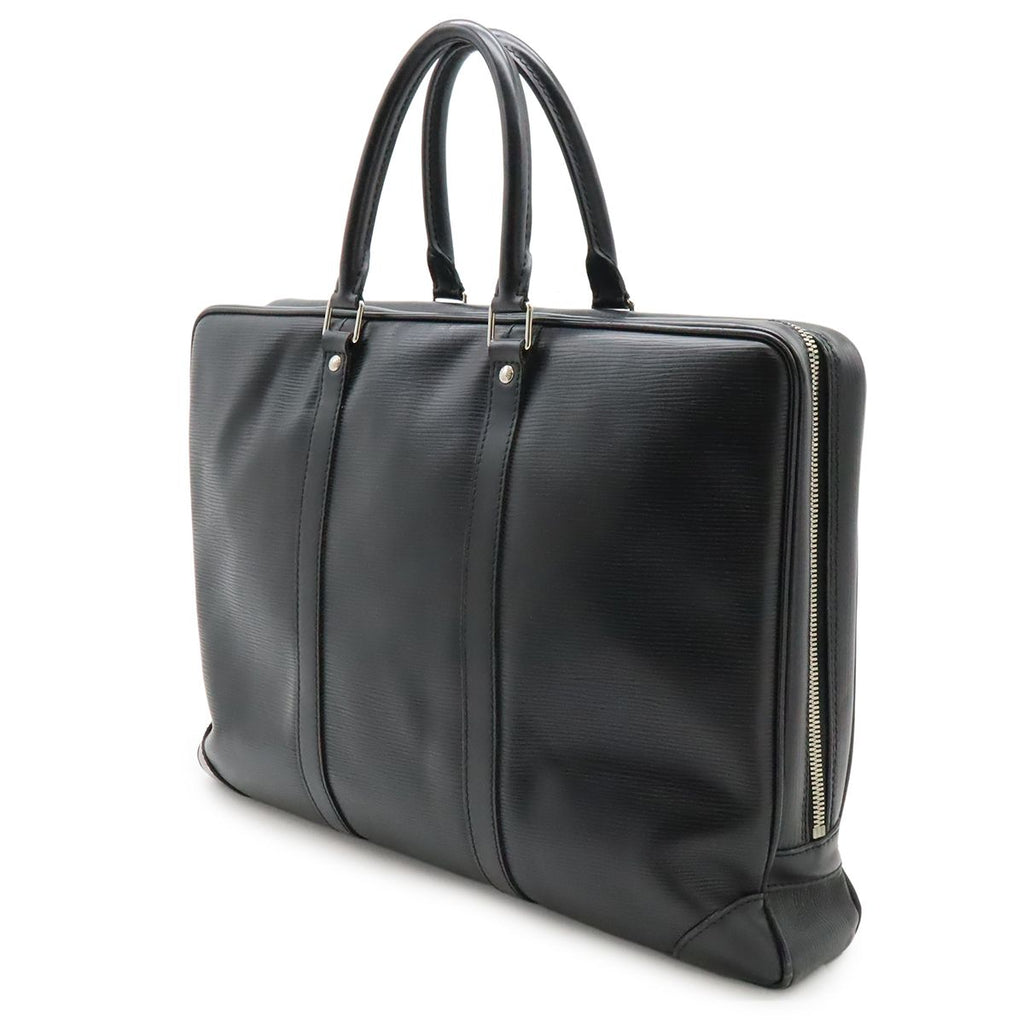 Louis Vuitton Epi Pdv Porte Documents Voyage Business Briefcase Noir Black — view 2