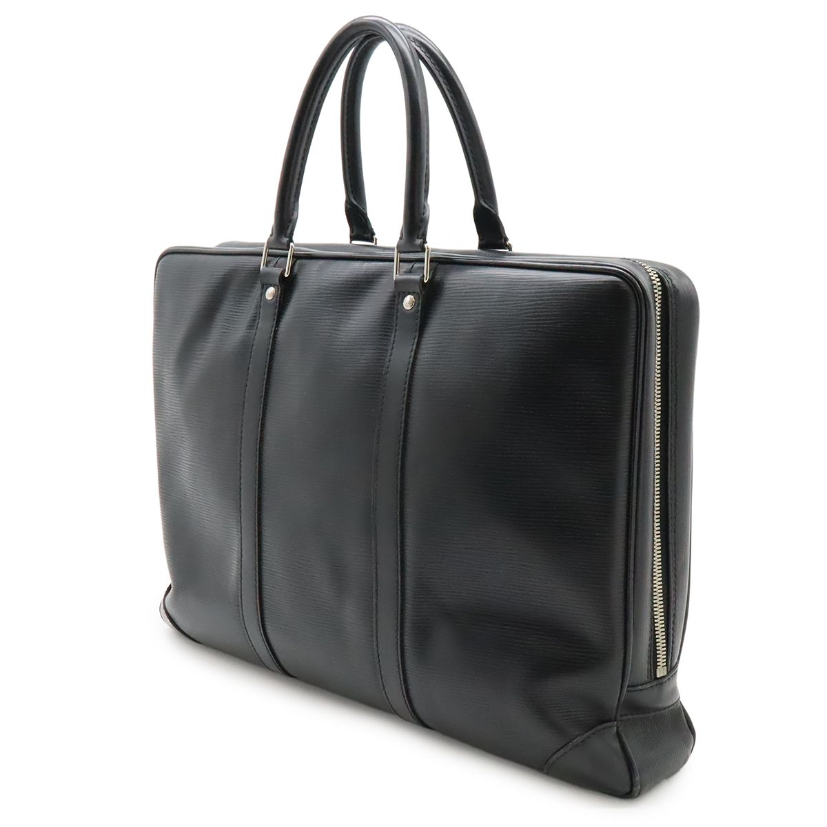 Louis Vuitton Epi Pdv Porte Documents Voyage Business Briefcase Noir Black — view 2
