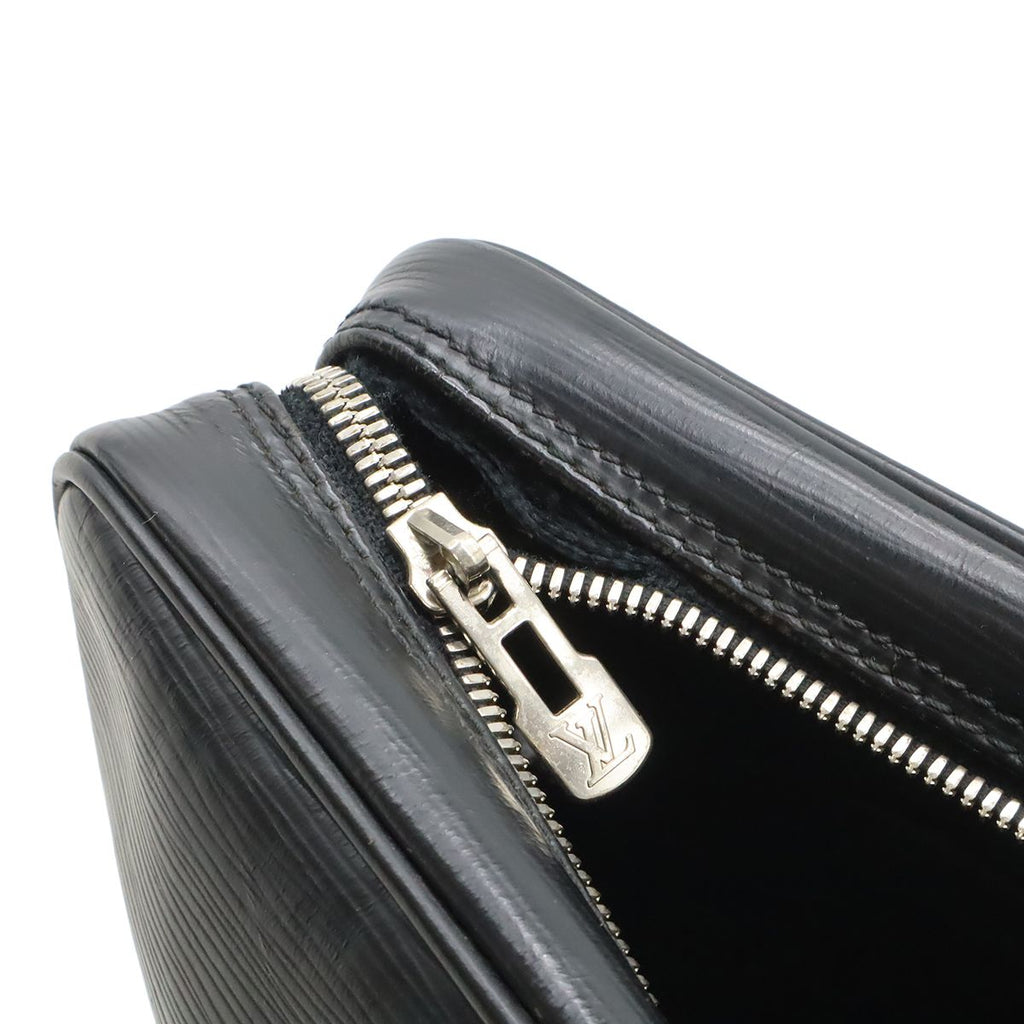 Louis Vuitton Epi Pdv Porte Documents Voyage Business Briefcase Noir Black — view 8