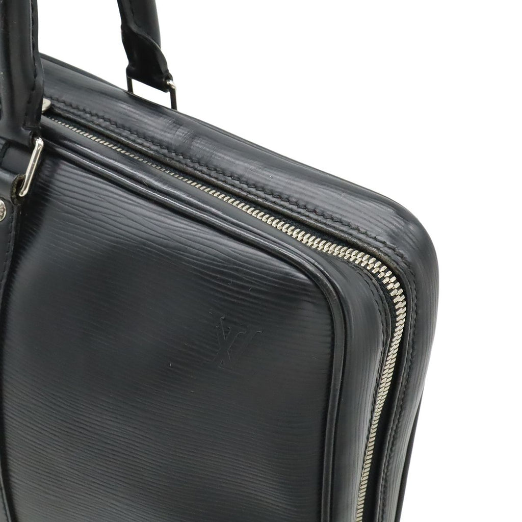 Louis Vuitton Epi Pdv Porte Documents Voyage Business Briefcase Noir Black — view 7