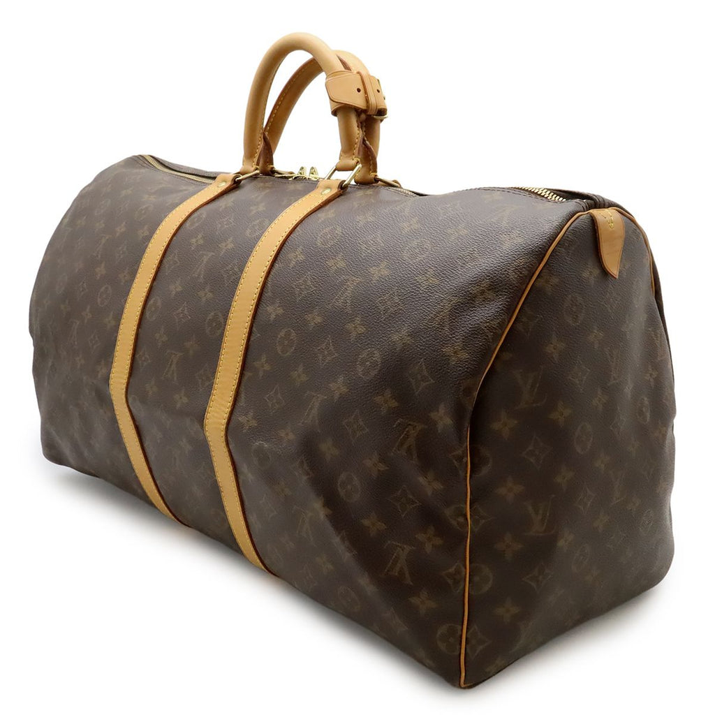 Louis Vuitton Monogram Keepall 55 Boston Bag Travel Purse — view 2