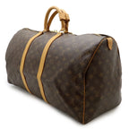 Louis Vuitton Monogram Keepall 55 Boston Bag Travel Purse — view 2
