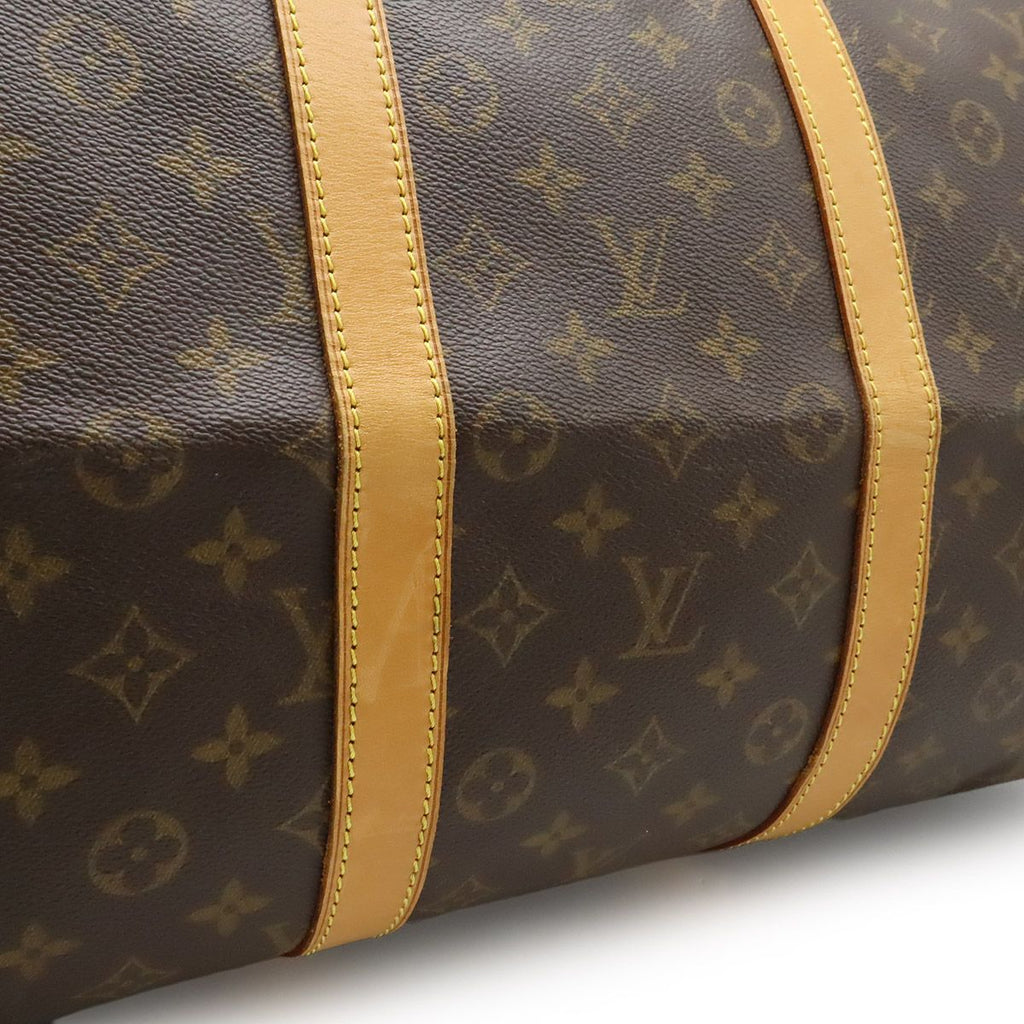 Louis Vuitton Monogram Keepall 55 Boston Bag Travel Purse — view 7