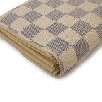 Louis Vuitton Damier Azur Portefeuille Sarah Bifold Long Wallet — view 3