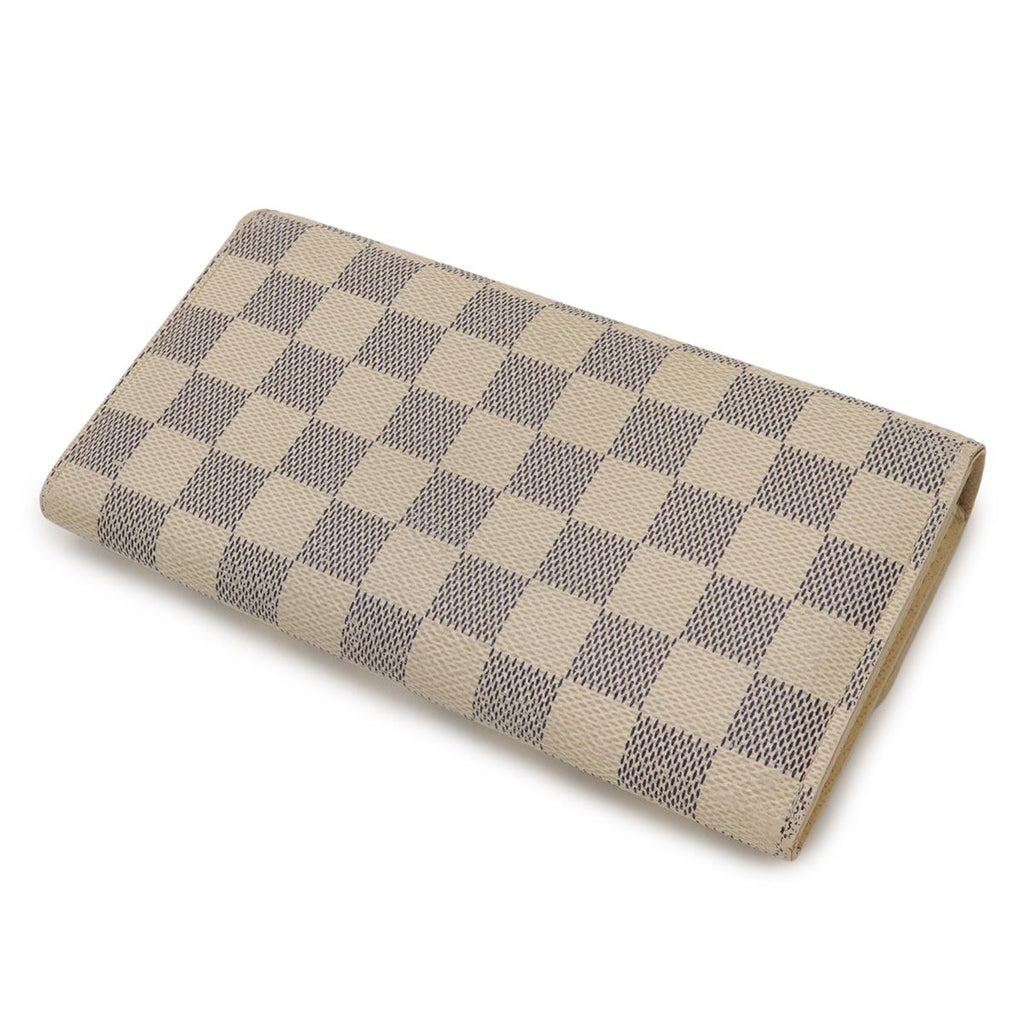 Louis Vuitton Damier Azur Portefeuille Sarah Bifold Long Wallet — view 2