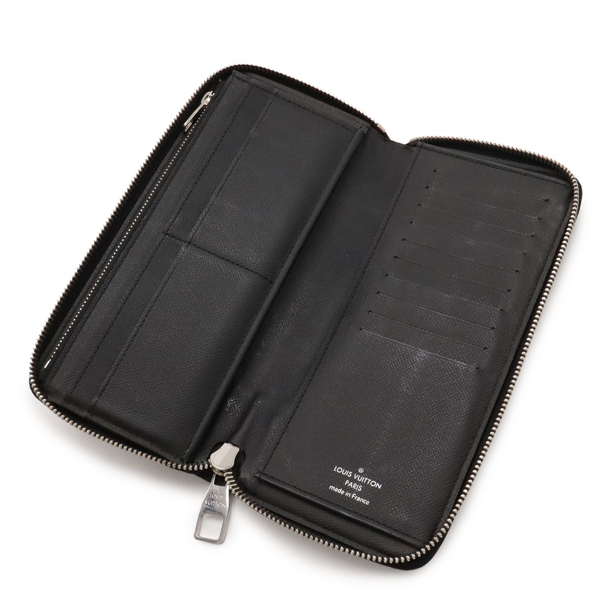 Louis Vuitton Damier Graphite Zippy Long Wallet Vertical Zip Around — view 5