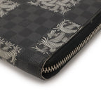 Louis Vuitton Damier Graphite Christopher Nemes Zippy Organizer Zip Around — view 3