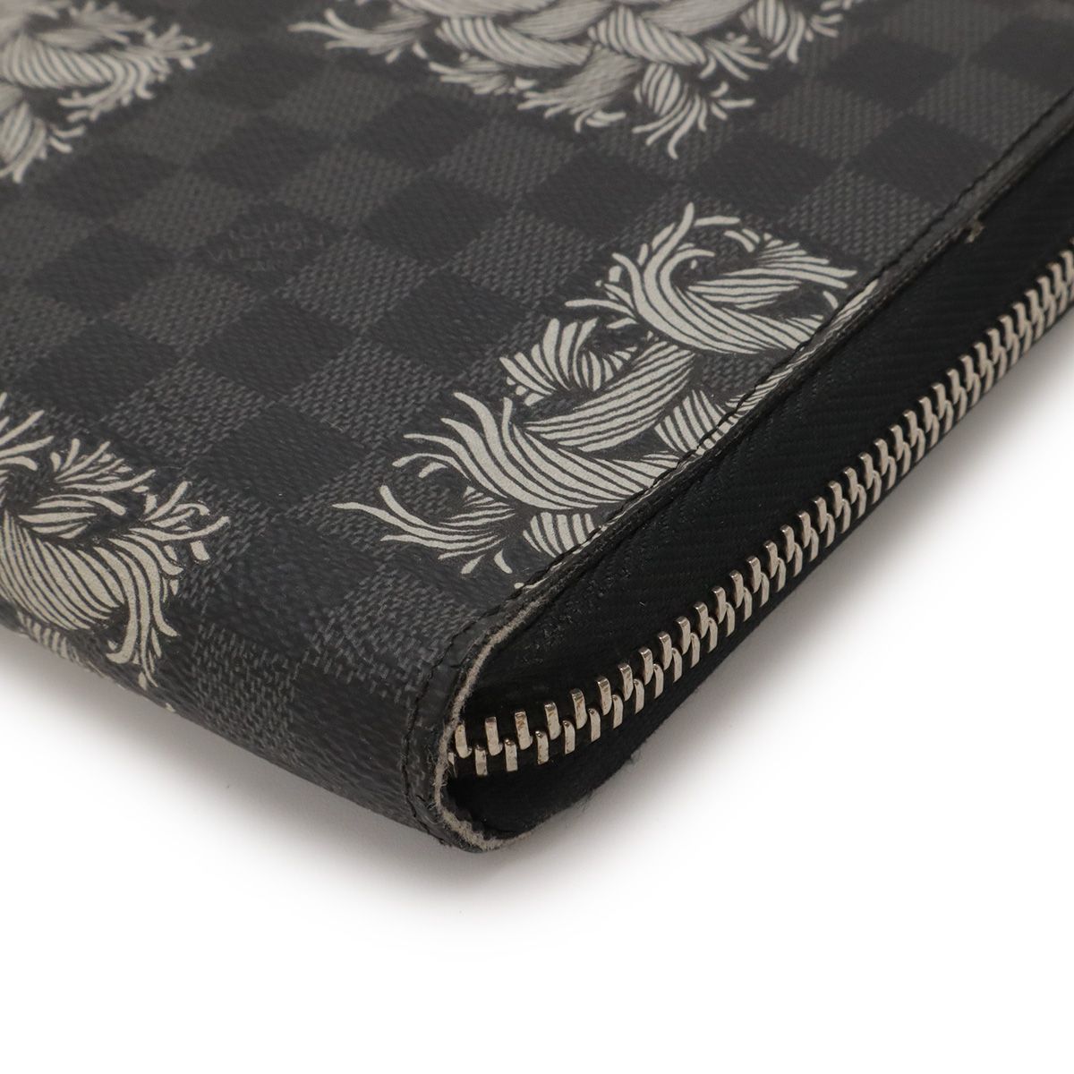 Louis Vuitton Damier Graphite Christopher Nemes Zippy Organizer Zip Around — view 3
