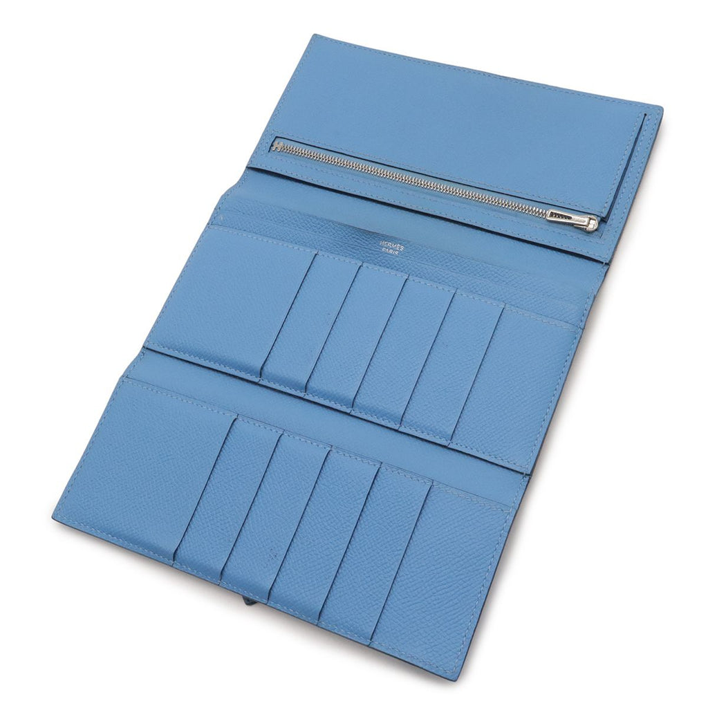 Hermes Bearn Dupri Trifold Long Wallet Veau Epsom — view 5