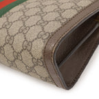Gucci Ophidia GG Supreme Sherry Line Small Chain Shoulder Bag Leather Beige — view 3
