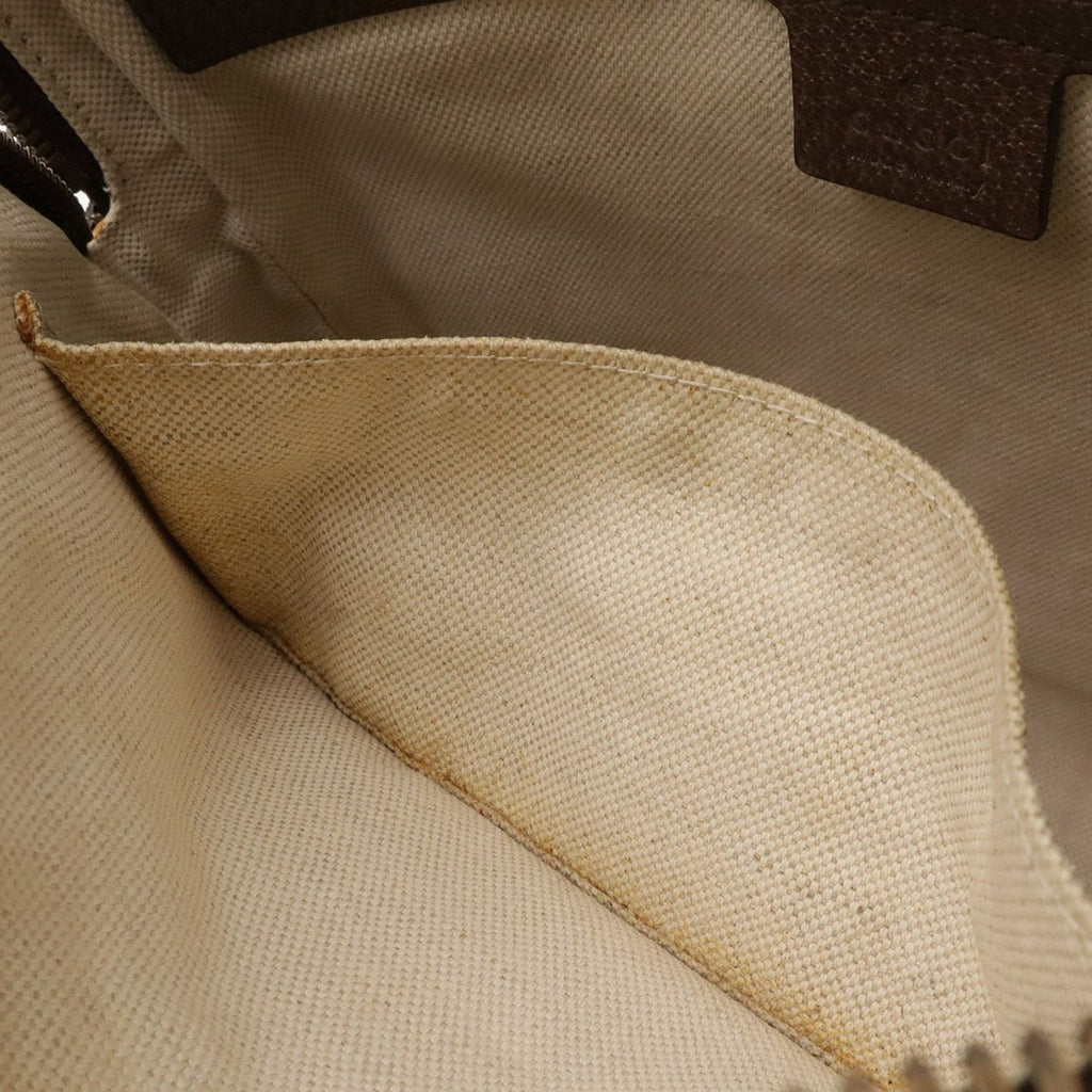 Gucci Ophidia Small Messenger Bag GG Supreme Sherry Line Leather Beige — view 7