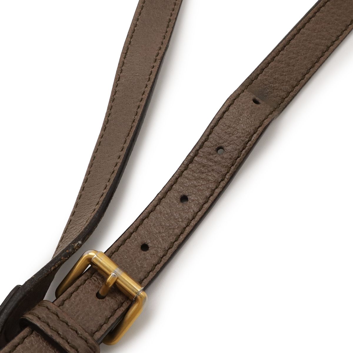 Gucci Ophidia Small Messenger Bag GG Supreme Sherry Line Leather Beige — view 5
