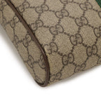 Gucci Ophidia Small Messenger Bag GG Supreme Sherry Line Leather Beige — view 3