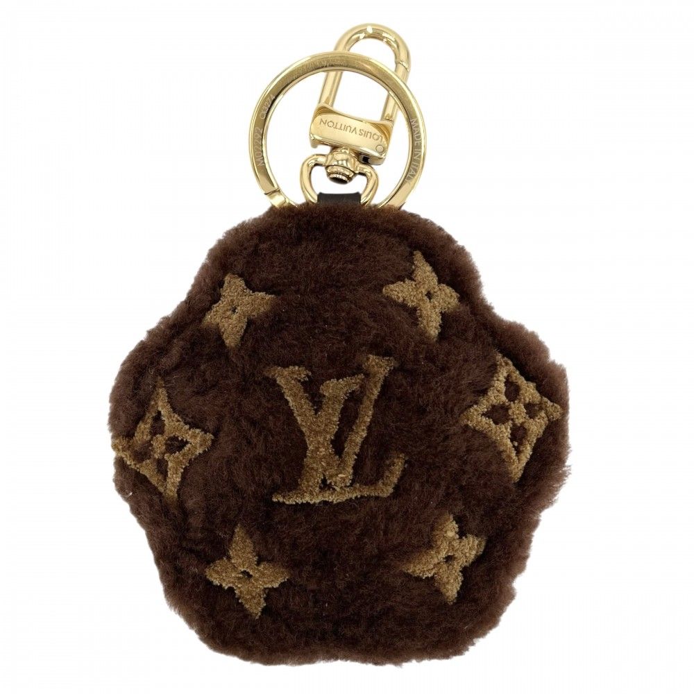 Louis Vuitton Bag Charm LV Paw Full Red Monogram Key Holder — view 2