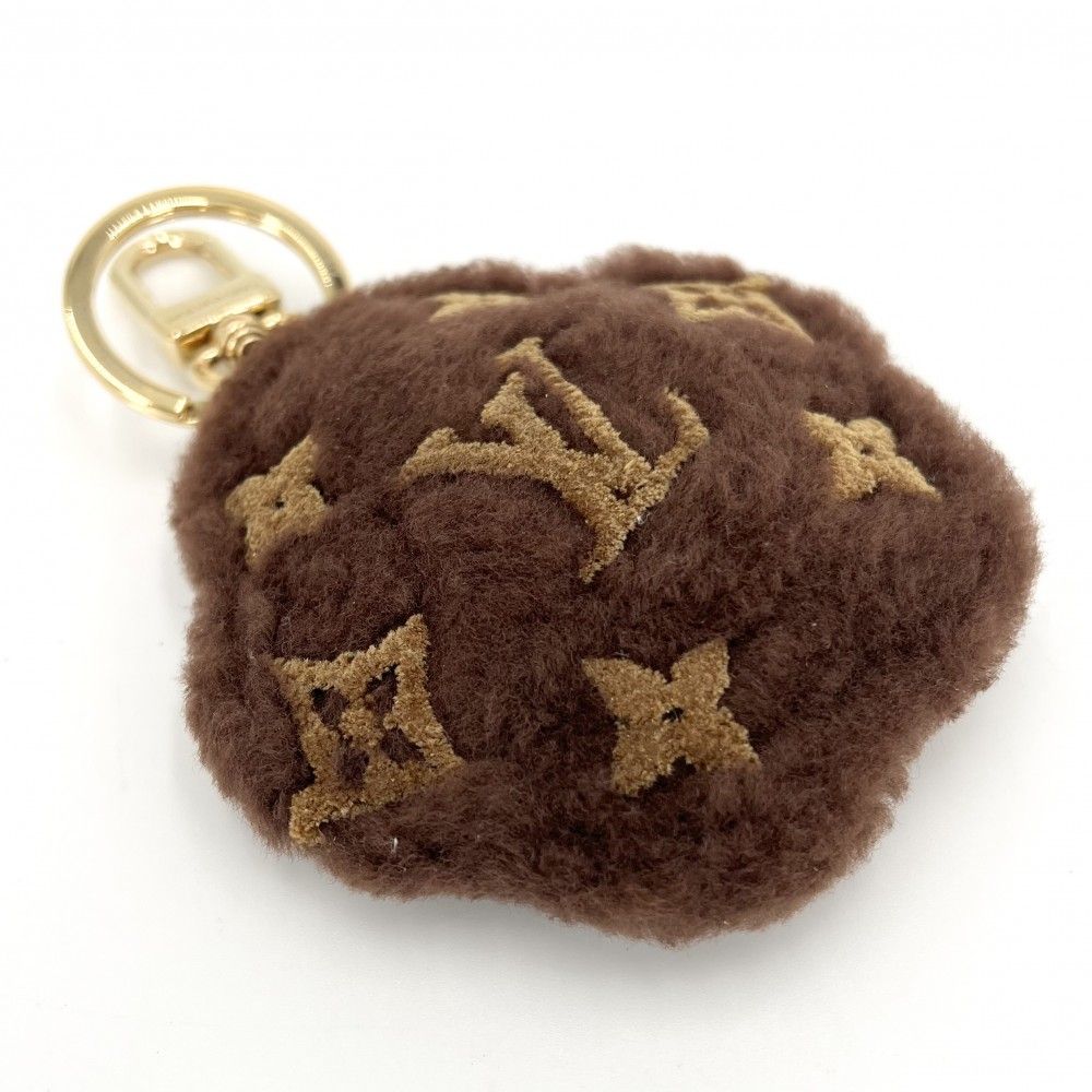 Louis Vuitton Bag Charm LV Paw Full Red Monogram Key Holder — view 3