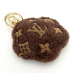 Louis Vuitton Bag Charm LV Paw Full Red Monogram Key Holder — view 3