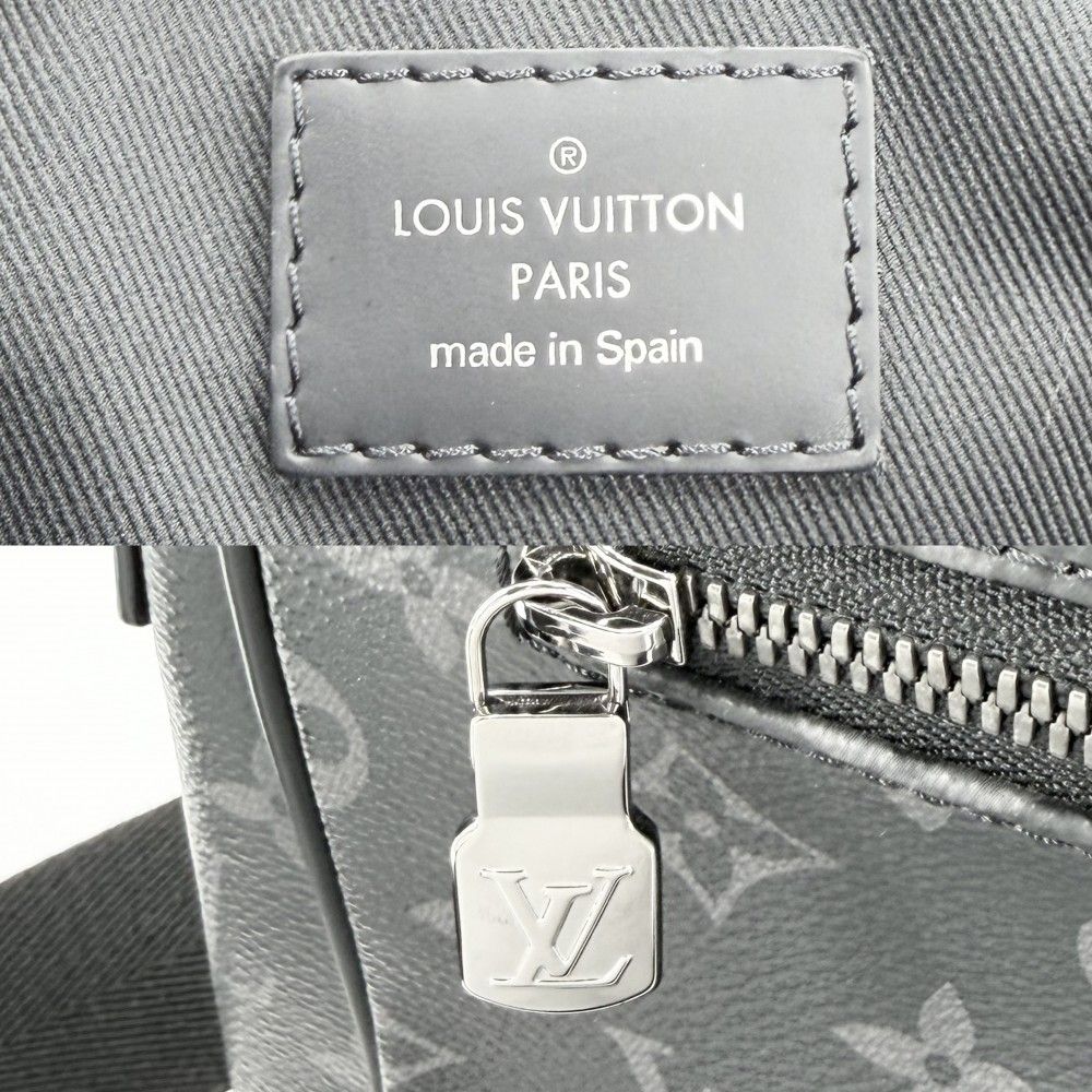 Louis Vuitton Shoulder Bag Monogram Eclipse District MM — view 5