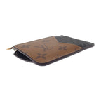Louis Vuitton Card Holder Case Monogram Reverse Beige Brown — view 5