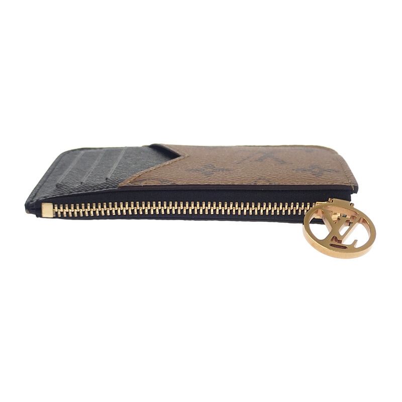 Louis Vuitton Card Holder Case Monogram Reverse Beige Brown — view 7
