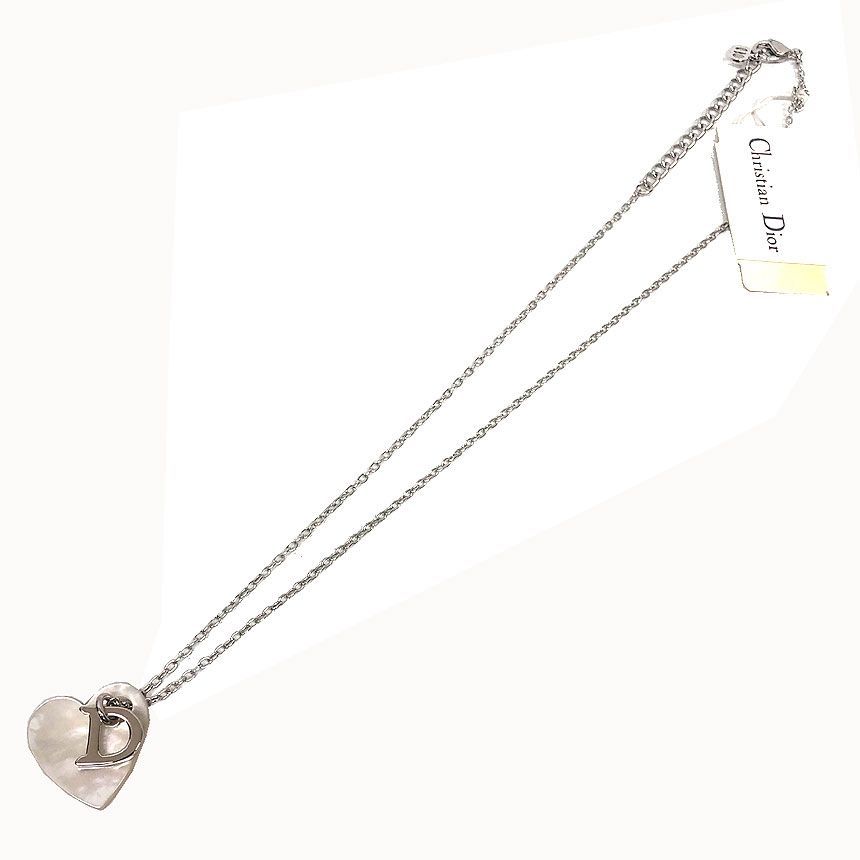 Dior Christian Logo Necklace — view 2