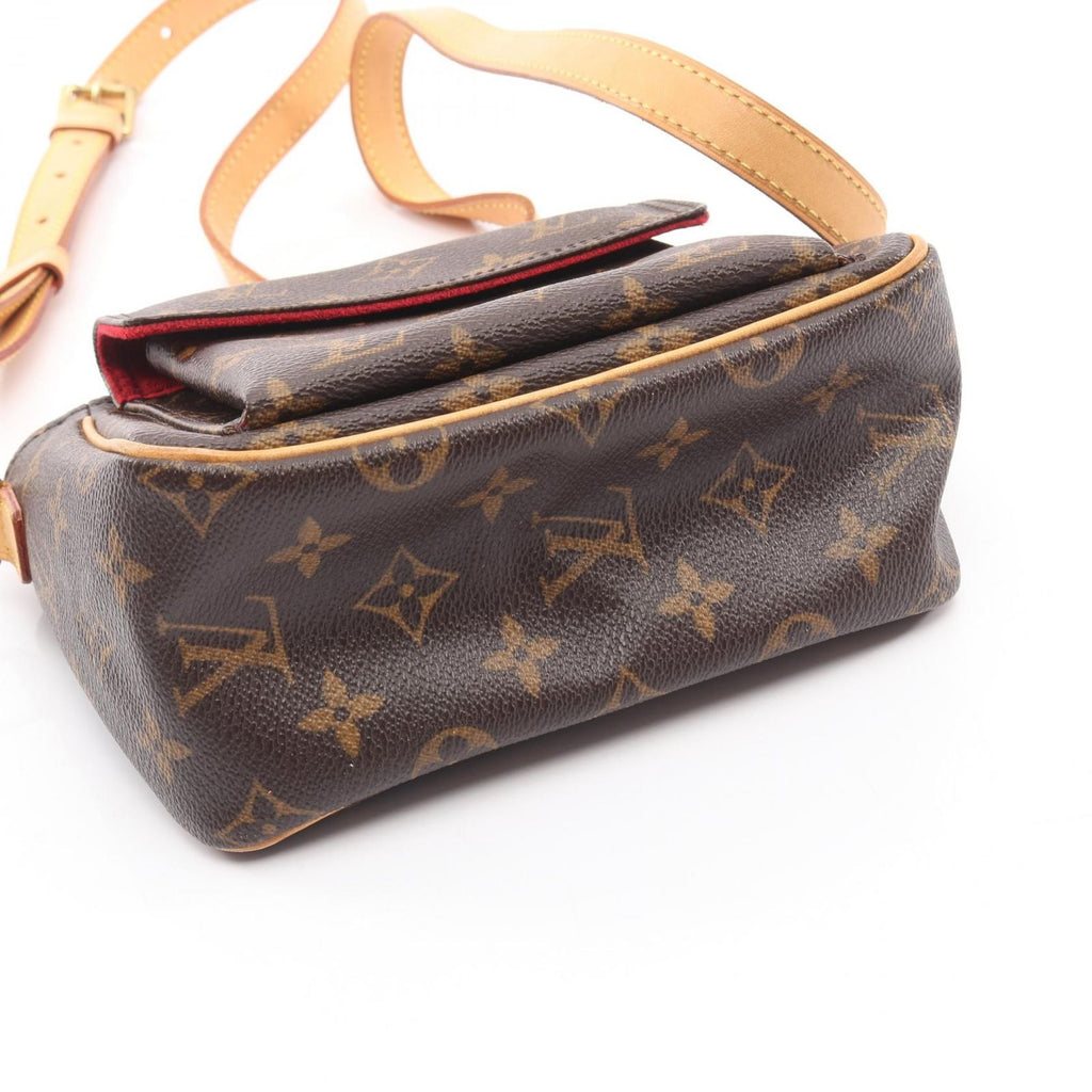 Louis Vuitton Shoulder Bag Viva City PM Canvas Leather — view 8