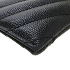 Saint Laurent Paris Leather Pouch — view 6