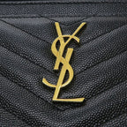 Saint Laurent Paris Leather Pouch — view 4