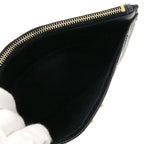 Saint Laurent Paris Leather Pouch — view 3