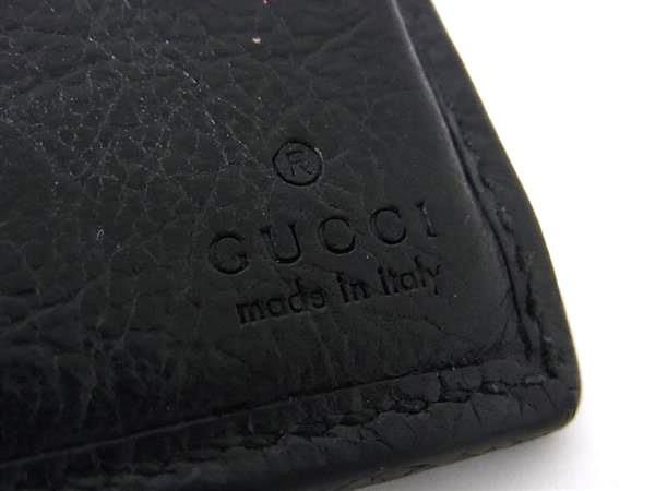 Gucci Wallet Interlocking G Black Leather Bifold — view 2